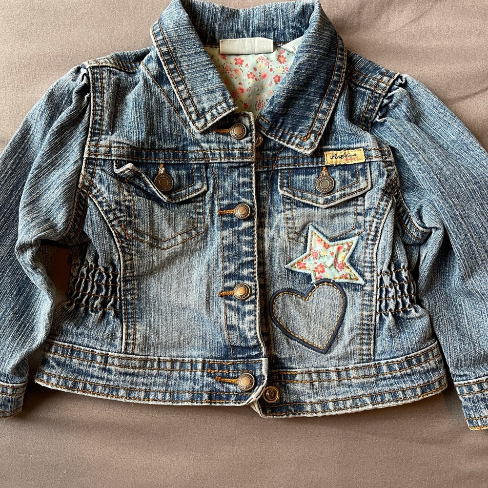 🦋Toddler girl jean jacket